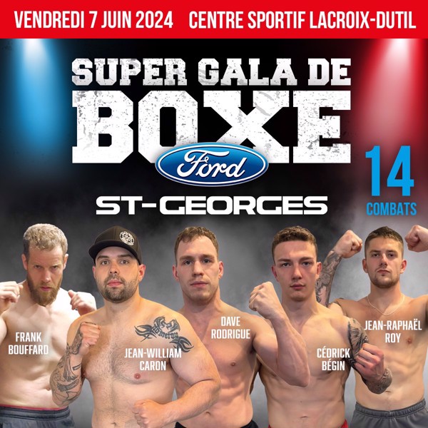 Image sur Table Bronze  |  Payez 225$ au lieu de 400$  |  Table VIP Bronze (10 personnes) au Gala de Boxe Ford St-Georges 2024